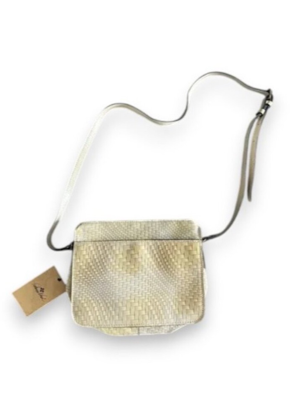 Patricia Nash Cream Crossbody Bag Color: Rattan Real Leather STYLE: P457323